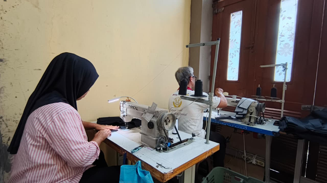 Workshop jahit Raqueen